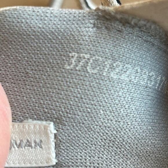 Ecco  White & Black Knit Pattern Hydromax Water Repellent Golf Shoes, size 37 - Picture 8 of 8